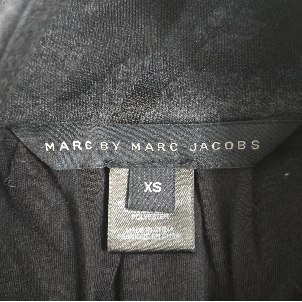 Marc‎ By Marc Jacobs Swing Coat Womens XS Gray Camo Knit Peter Pan Collar Jacket - Picture 5 of 11
